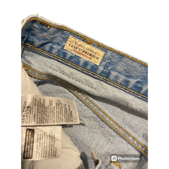 Levi's Light Blue Boot Cut Jeans - Picture 9 of 10